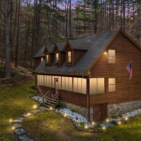Sleepy Hollow 5Br Cabin - National Park 7 Min, Hot Tub, Fire Pit, Sleeps 12 Luray Dış mekan fotoğraf