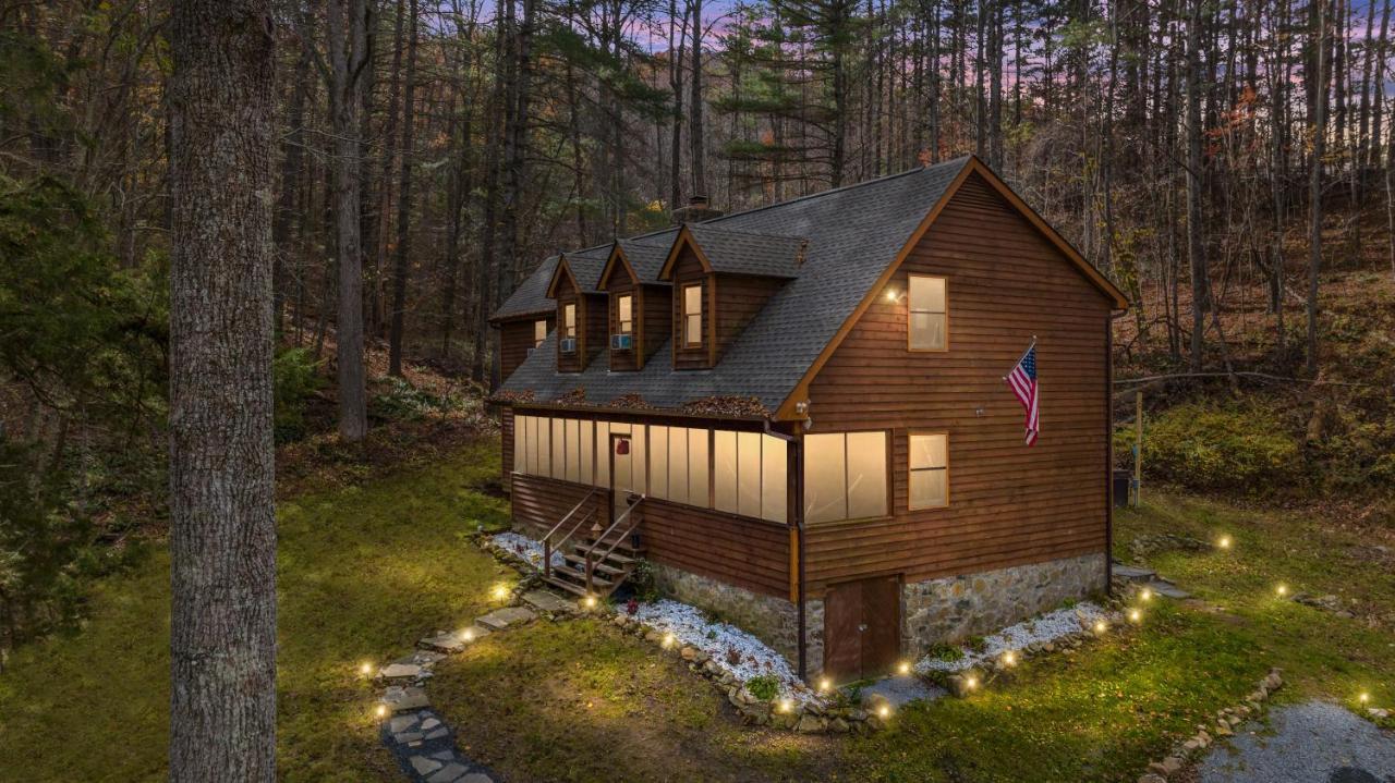 Sleepy Hollow 5Br Cabin - National Park 7 Min, Hot Tub, Fire Pit, Sleeps 12 Luray Dış mekan fotoğraf