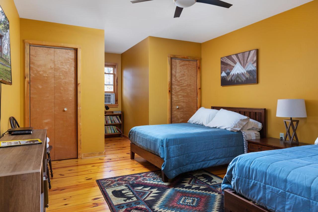 Sleepy Hollow 5Br Cabin - National Park 7 Min, Hot Tub, Fire Pit, Sleeps 12 Luray Dış mekan fotoğraf