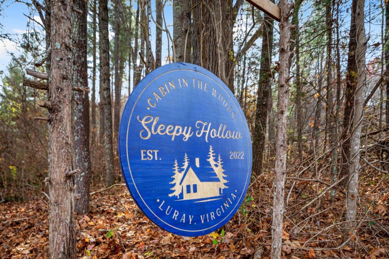 Sleepy Hollow 5Br Cabin - National Park 7 Min, Hot Tub, Fire Pit, Sleeps 12 Luray Dış mekan fotoğraf